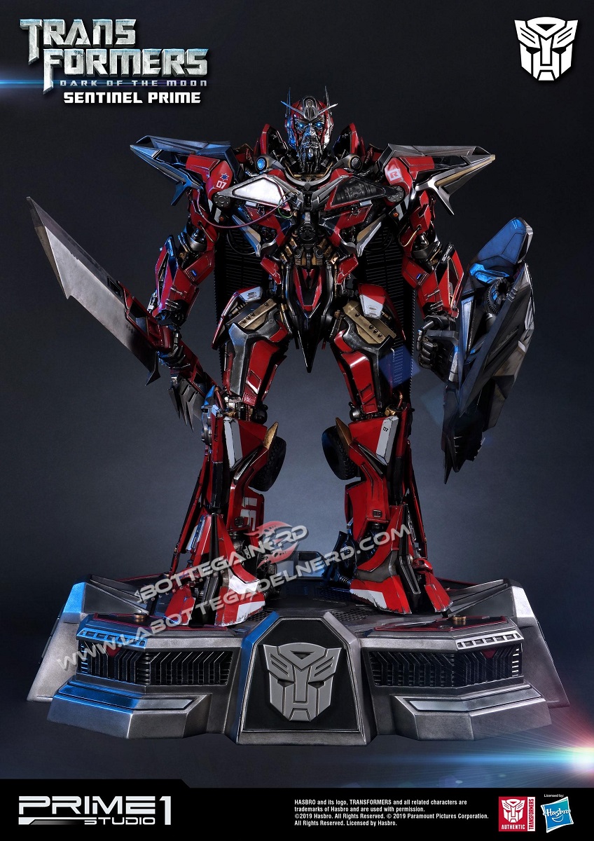 Transformers: Dark of the Moon - Statua Sentinel Prime 73cm - immagine 2
