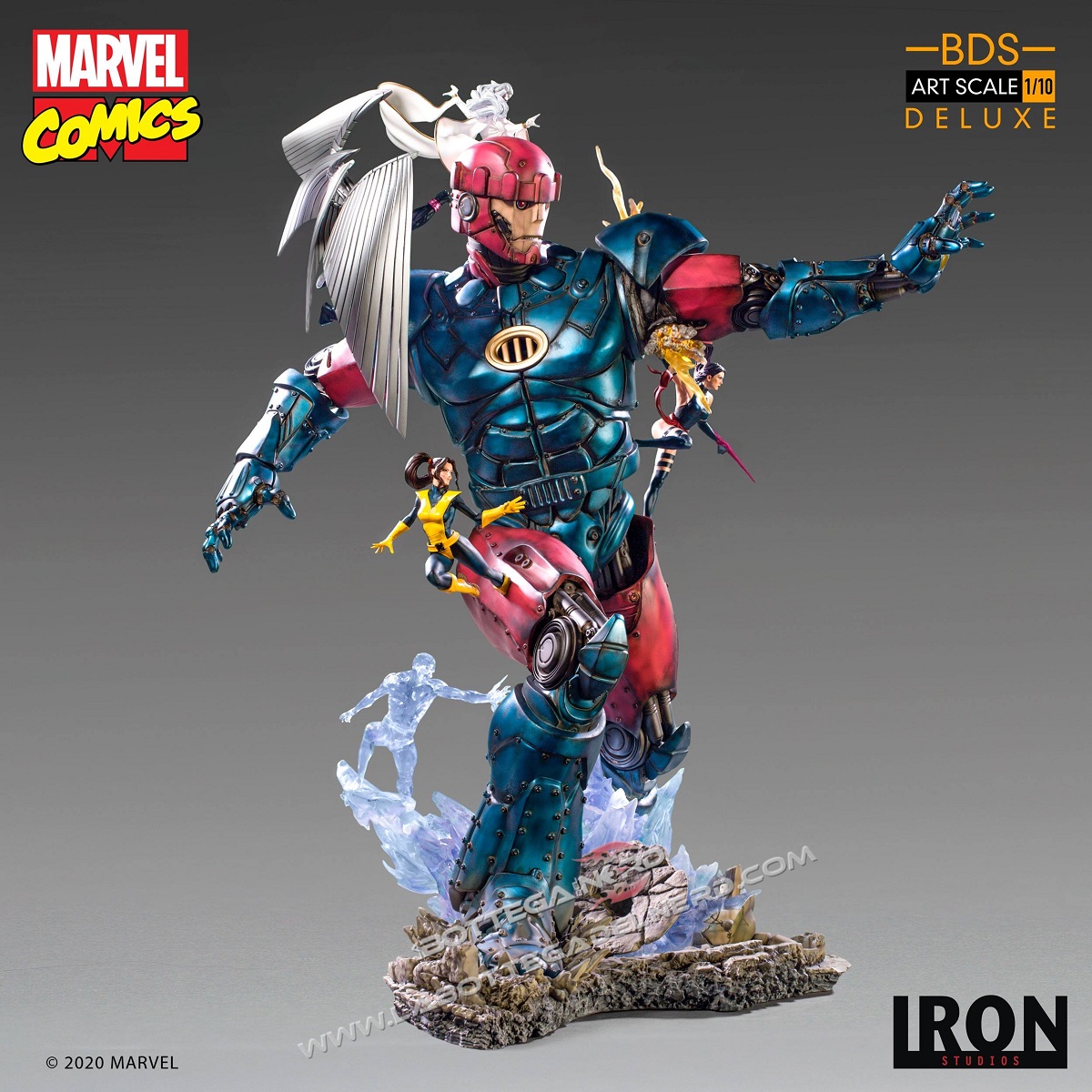 Marvel Comics - BDS Art Scale Statua Sentinel Deluxe 87cm - immagine 2