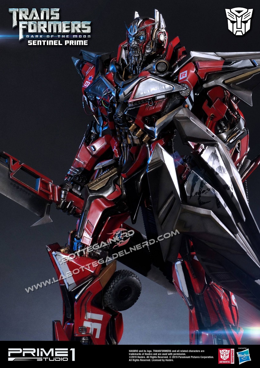 Transformers: Dark of the Moon - Statua Sentinel Prime 73cm - immagine 6