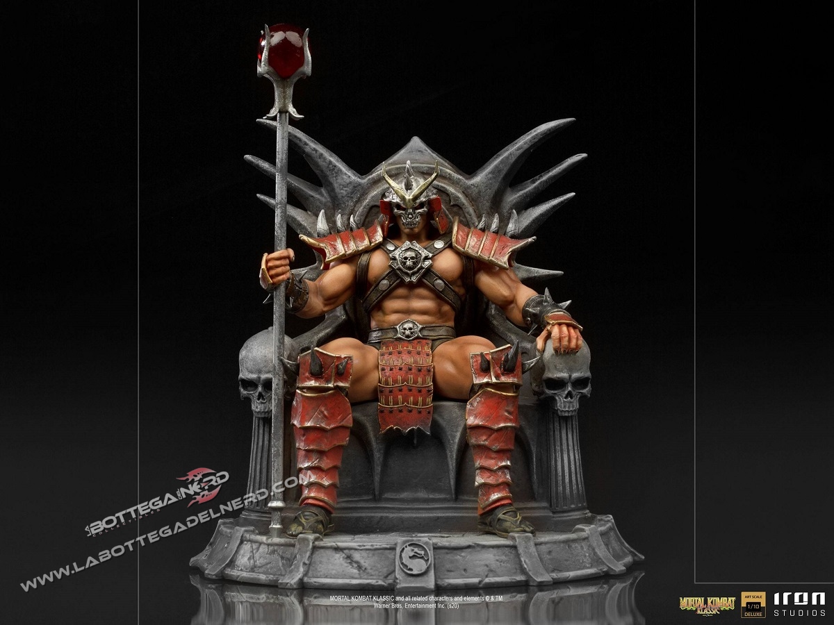 Mortal Kombat - Deluxe BDS Statua 1/10 Shao Kahn 25cm - immagine 2