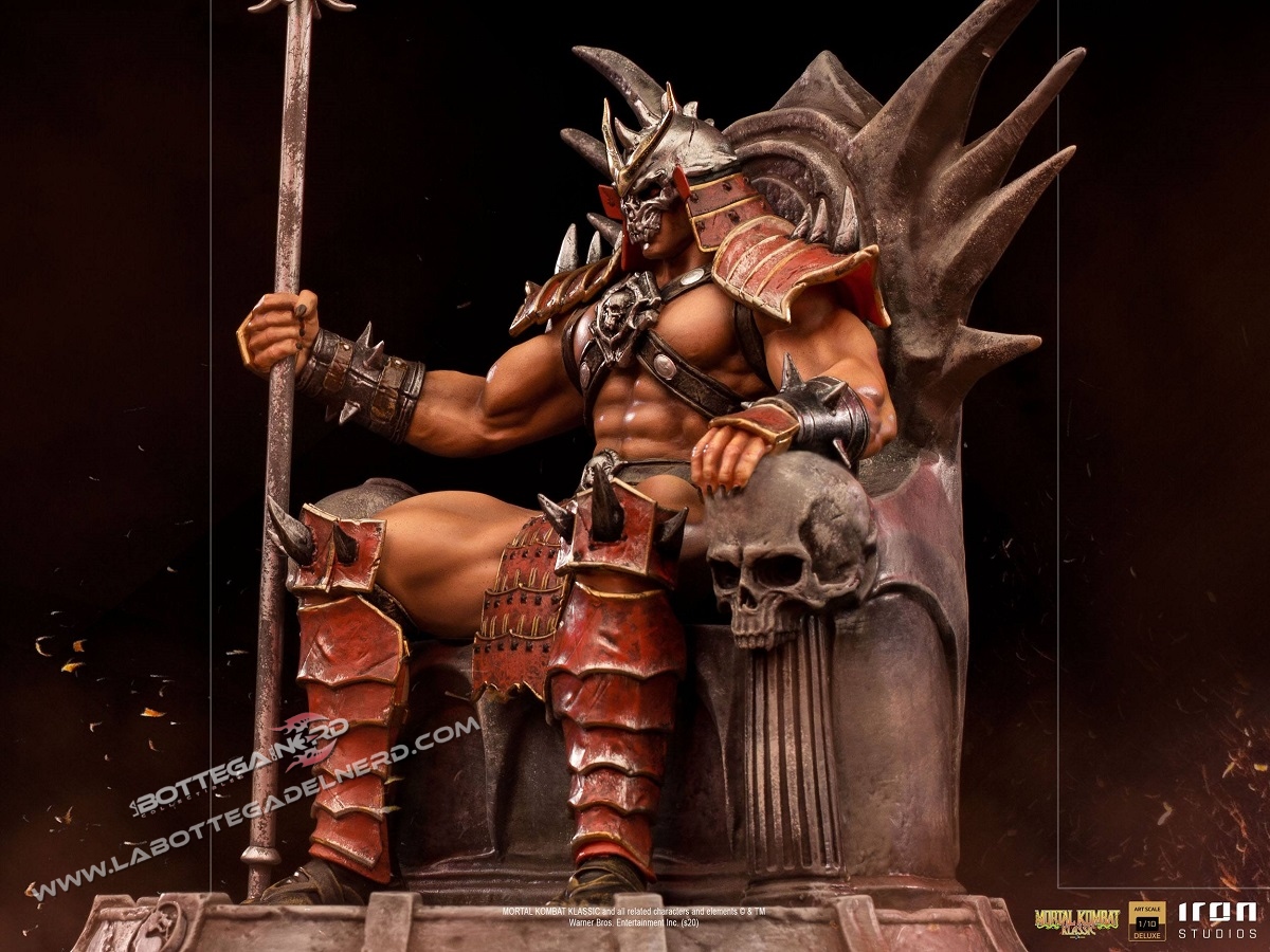 Mortal Kombat - Deluxe BDS Statua 1/10 Shao Kahn 25cm - immagine 4