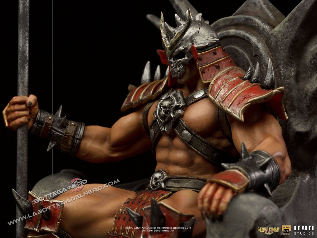 Mortal Kombat - Deluxe BDS Statua 1/10 Shao Kahn 25cm - immagine 6