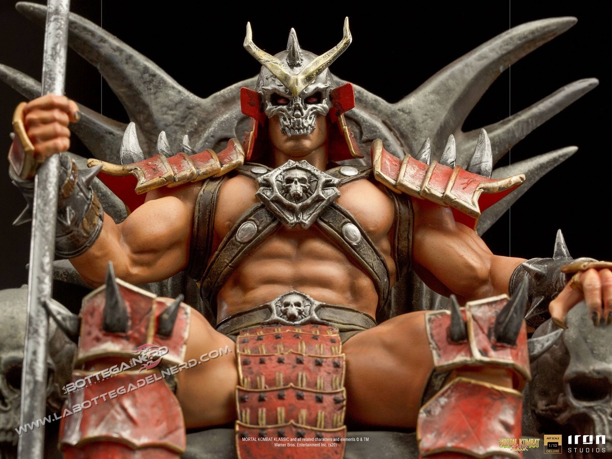 Mortal Kombat - Deluxe BDS Statua 1/10 Shao Kahn 25cm - immagine 5