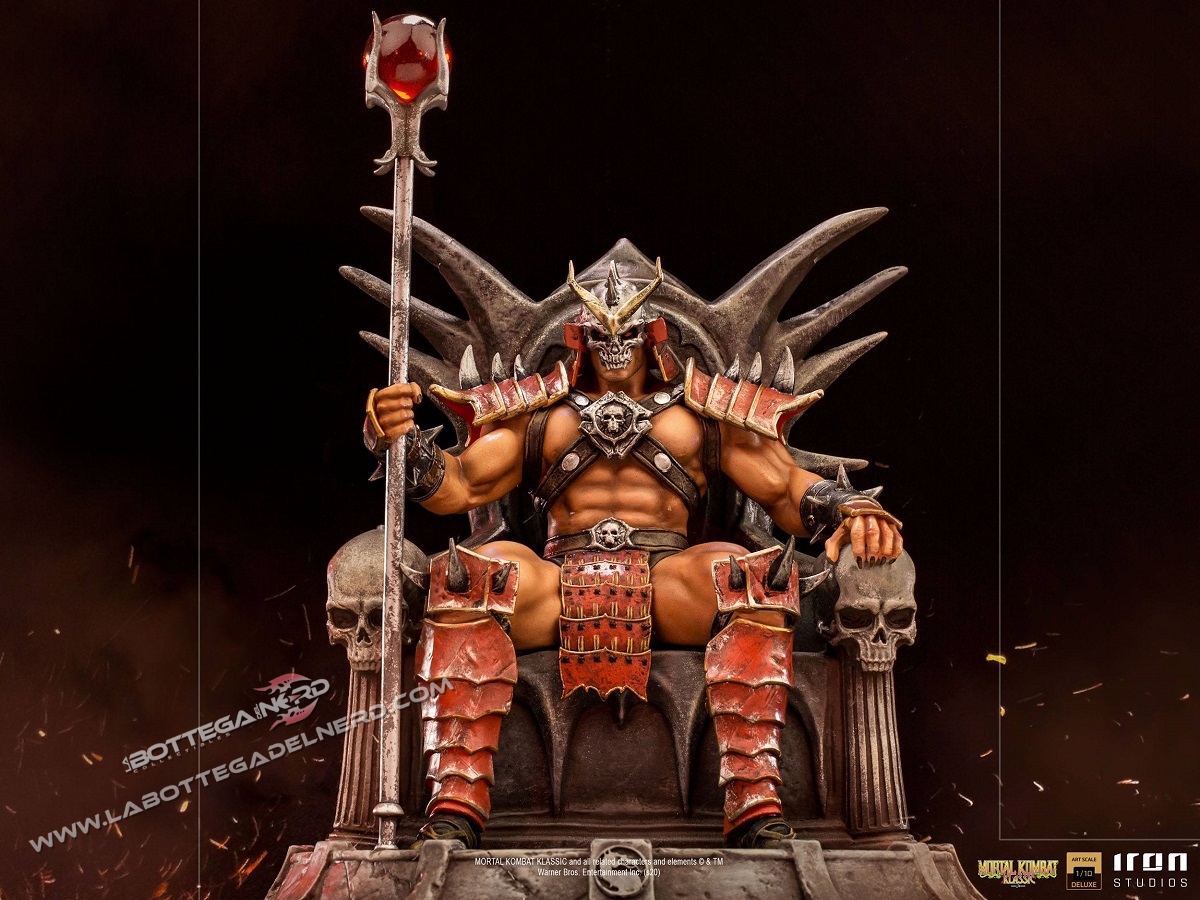 Mortal Kombat - Deluxe BDS Statua 1/10 Shao Kahn 25cm - immagine 3