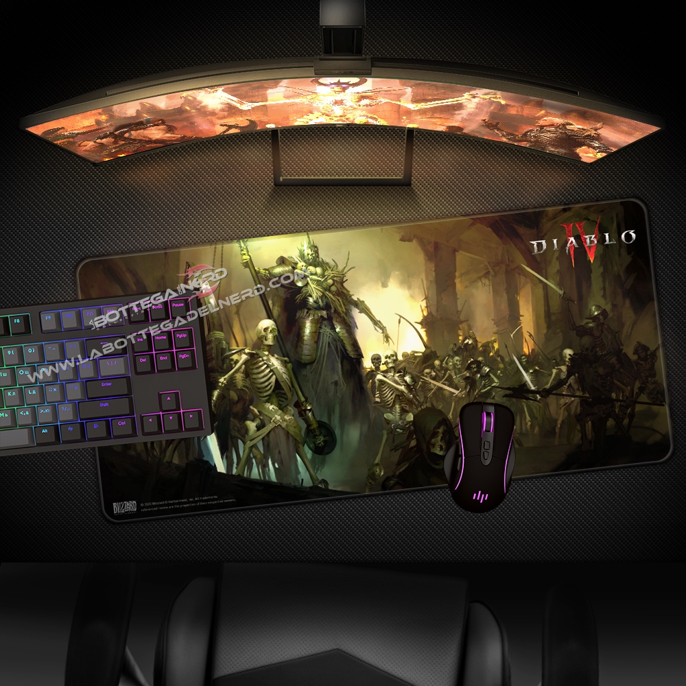 BLIZZARD Diablo IV - Skeleton King Mousepad XL 90cm - immagine 2