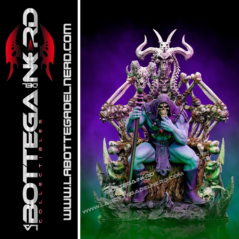 Masters of the Universe - Statue 1/10 Skeletor on Throne Deluxe 29cm