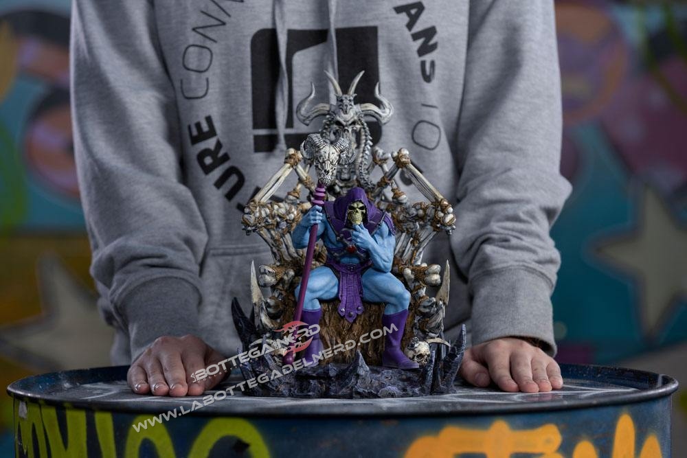 Masters of the Universe - Statue 1/10 Skeletor on Throne Deluxe 29cm - immagine 6