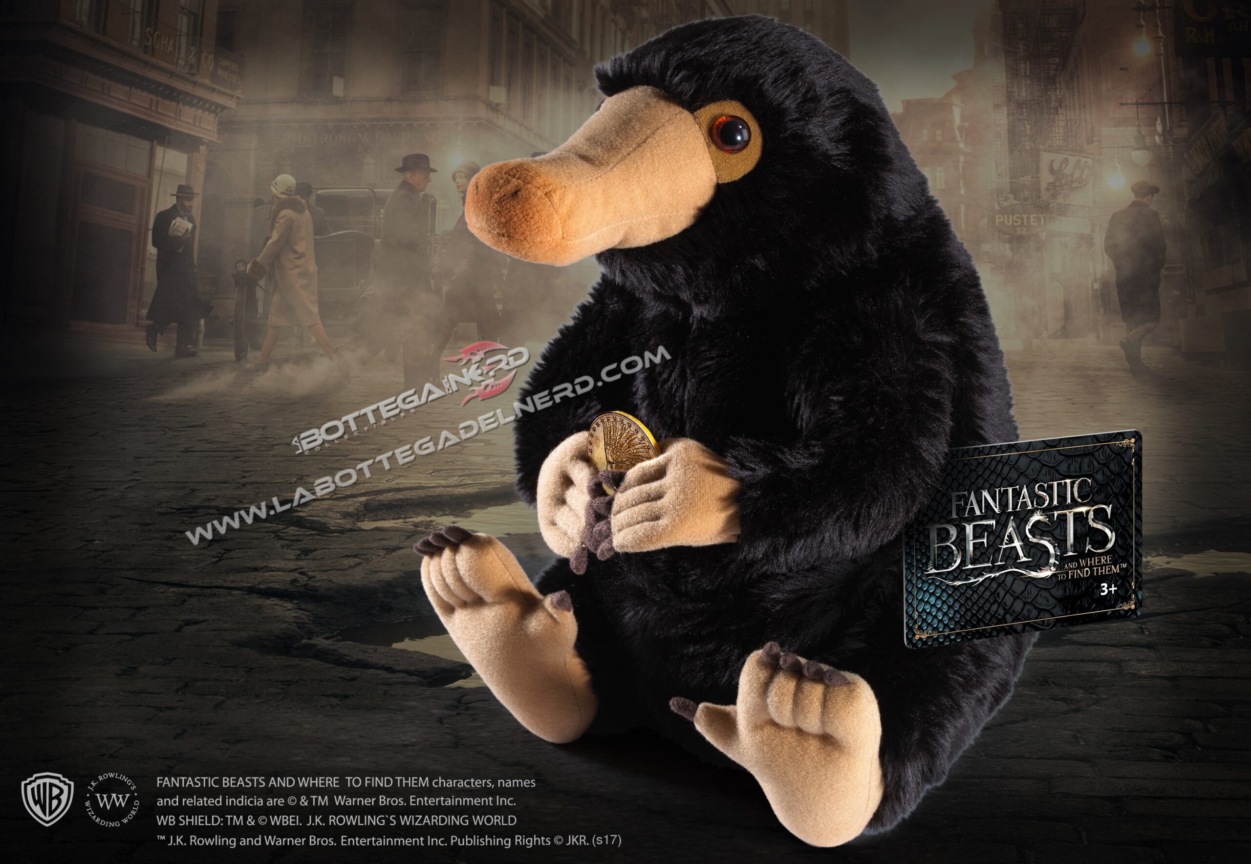 Animali fantastici - Peluche Snaso 25cm - immagine 3
