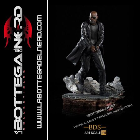 Spider-Man: Far From Home - Deluxe Statua Nick Fury 20cm
