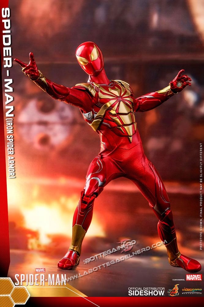 Marvel's Spider-Man - Video Game 1/6 (Iron Spider Armor) 30cm - immagine 6