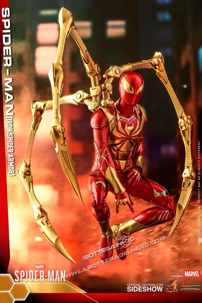 Marvel's Spider-Man - Video Game 1/6 (Iron Spider Armor) 30cm - immagine 5