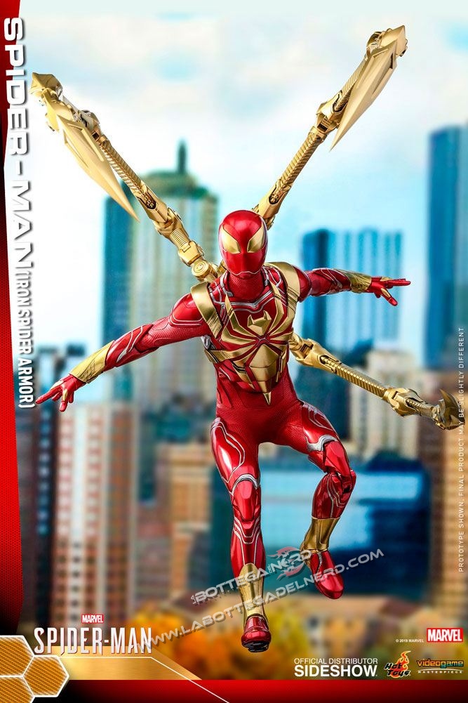 Marvel's Spider-Man - Video Game 1/6 (Iron Spider Armor) 30cm - immagine 4