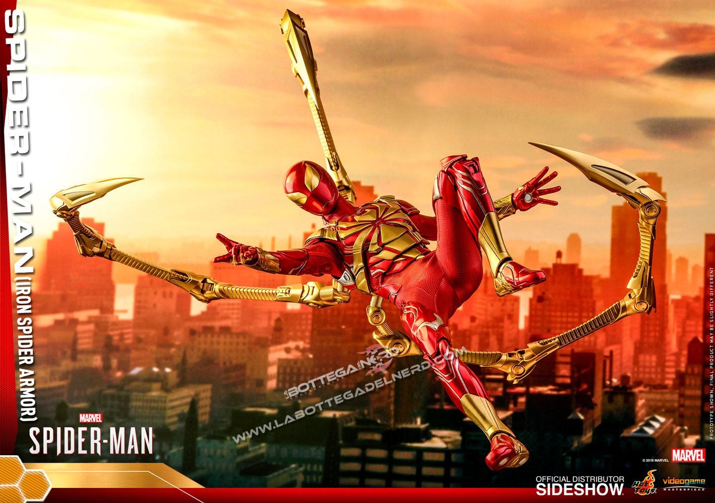 Marvel's Spider-Man - Video Game 1/6 (Iron Spider Armor) 30cm - immagine 3