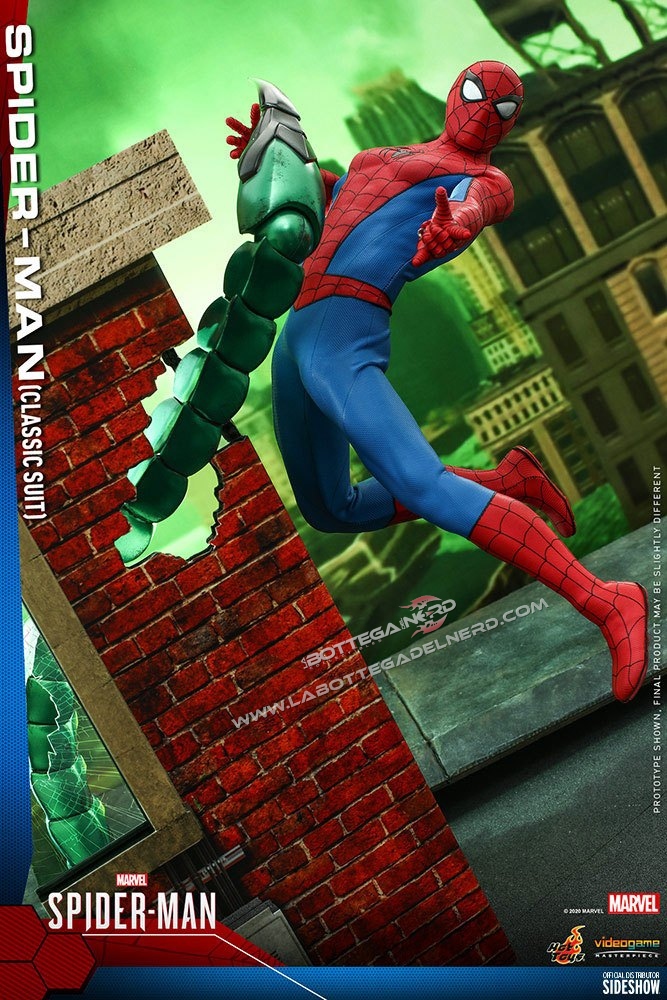 Spider-Man Video Game - Action Figure 1/6 Spider-Man Classic Suit 30cm - immagine 2