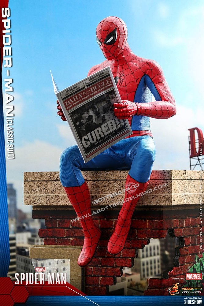 Spider-Man Video Game - Action Figure 1/6 Spider-Man Classic Suit 30cm - immagine 5
