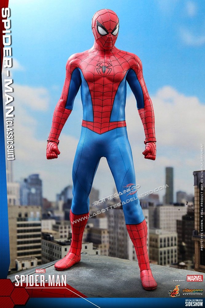 Spider-Man Video Game - Action Figure 1/6 Spider-Man Classic Suit 30cm - immagine 4