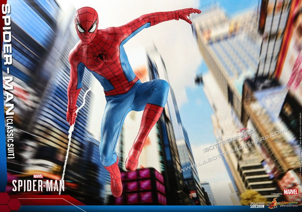 Spider-Man Video Game - Action Figure 1/6 Spider-Man Classic Suit 30cm - immagine 3