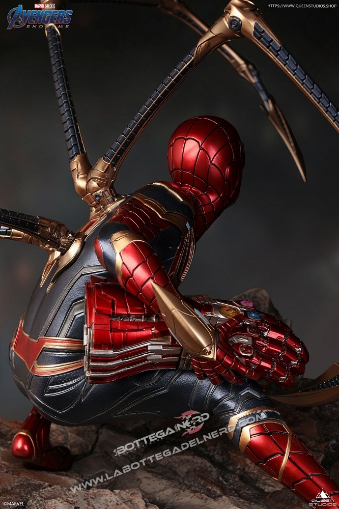 Marvel - Statua Queen Studios Iron Spider-Man Deluxe 51cm - immagine 7