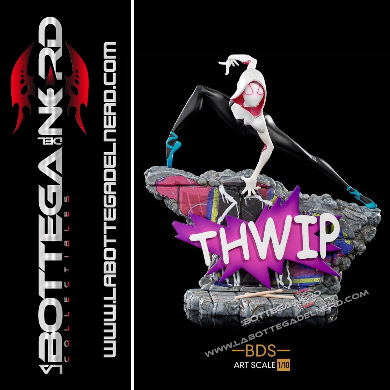 Spider-Man: Into the Spider-Verse - Deluxe Statua Gwen Stacey
