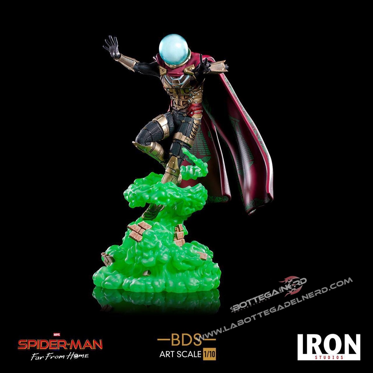 Spider-Man: Far From Home - Deluxe Statua Mysterio 24cm - immagine 2