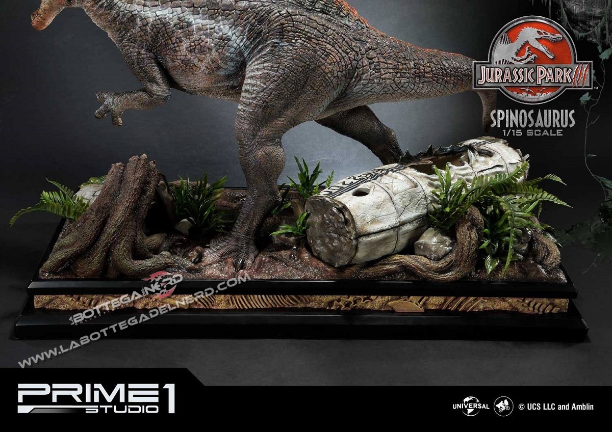 Jurassic Park 3 - Statua 1/15 Spinosaurus Bonus Version 79cm - immagine 4
