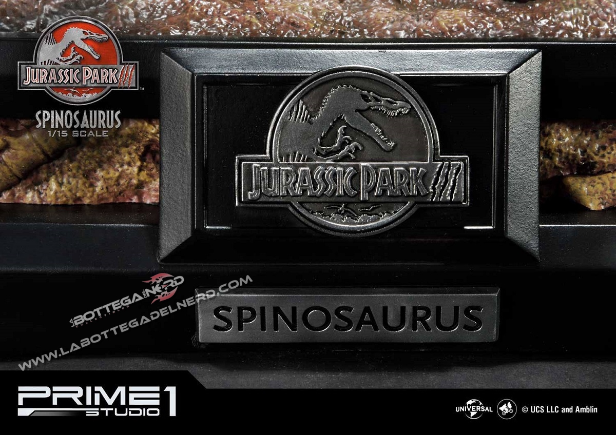 Jurassic Park 3 - Statua 1/15 Spinosaurus Bonus Version 79cm - immagine 8