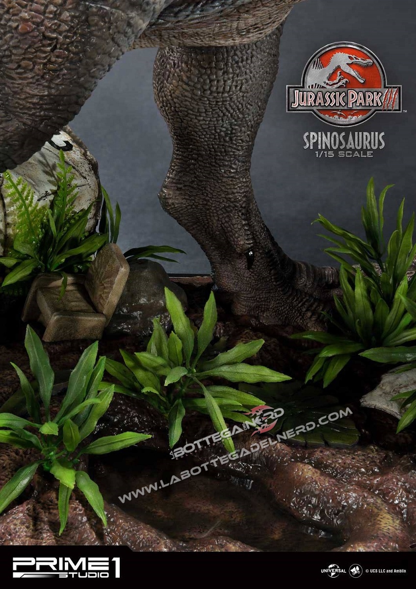 Jurassic Park 3 - Statua 1/15 Spinosaurus Bonus Version 79cm - immagine 5