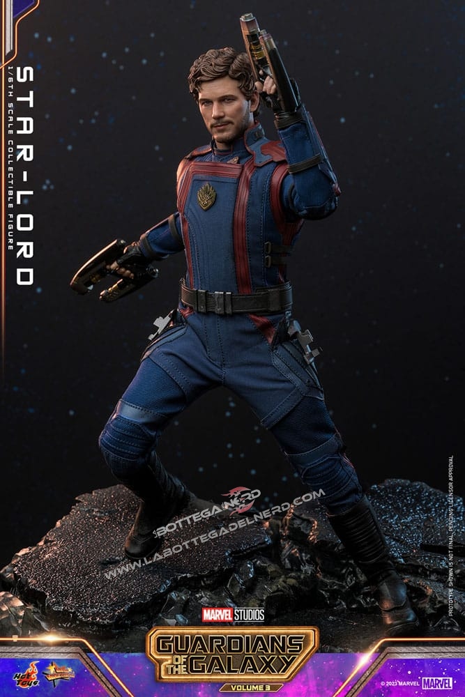 Guardians of the Galaxy V.3 - Action Figure 1/6 Star-Lord 31cm - immagine 5