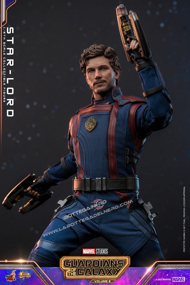 Guardians of the Galaxy V.3 - Action Figure 1/6 Star-Lord 31cm - immagine 7