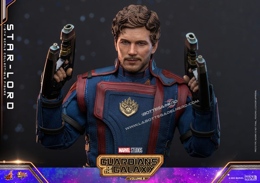 Guardians of the Galaxy V.3 - Action Figure 1/6 Star-Lord 31cm - immagine 8
