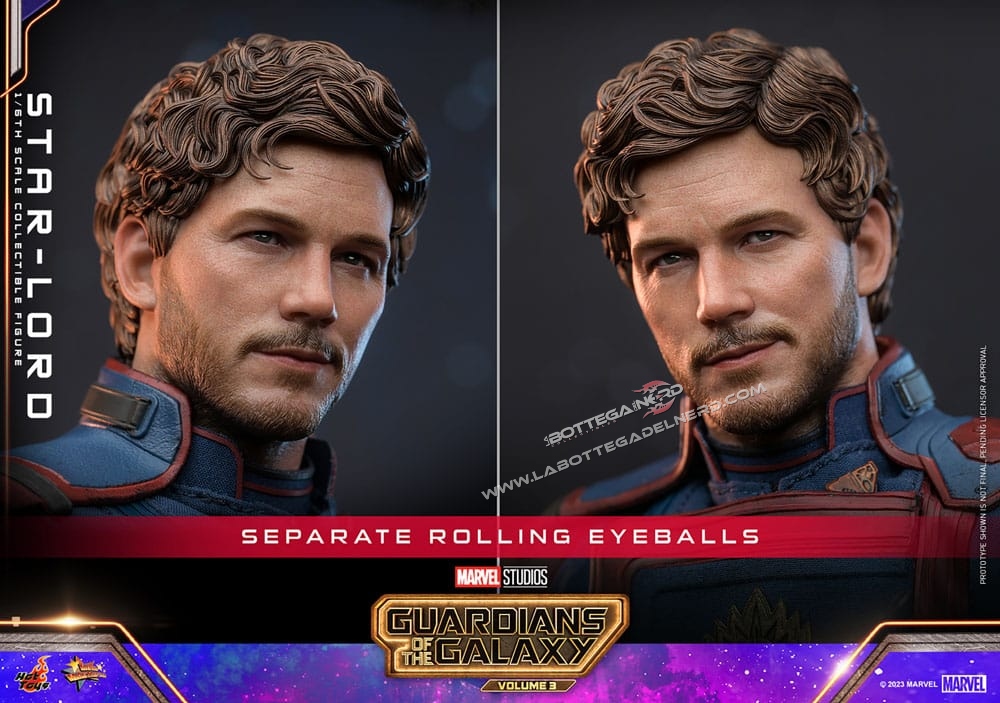 Guardians of the Galaxy V.3 - Action Figure 1/6 Star-Lord 31cm - immagine 9
