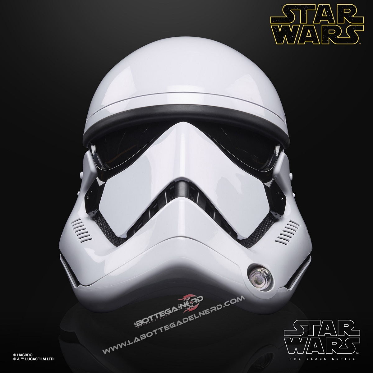 STAR WARS - Black Series First Order Stormtrooper Electronic Helmet - immagine 2