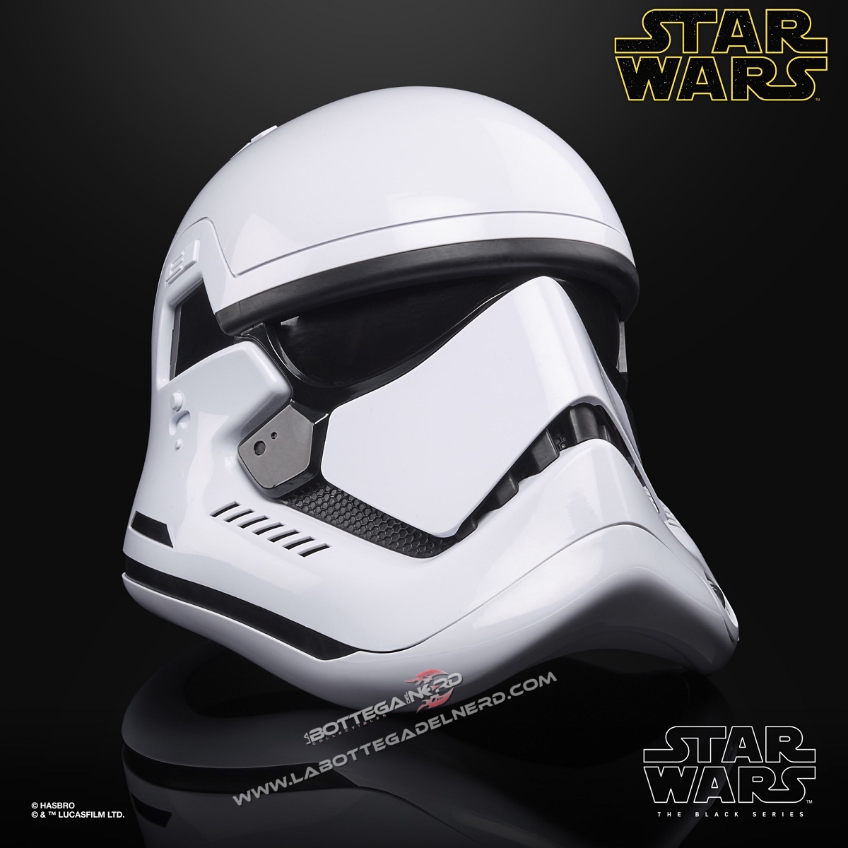 STAR WARS - Black Series First Order Stormtrooper Electronic Helmet - immagine 3