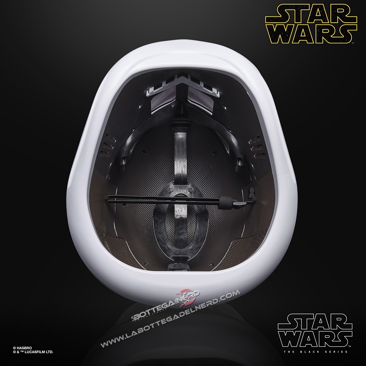STAR WARS - Black Series First Order Stormtrooper Electronic Helmet - immagine 4