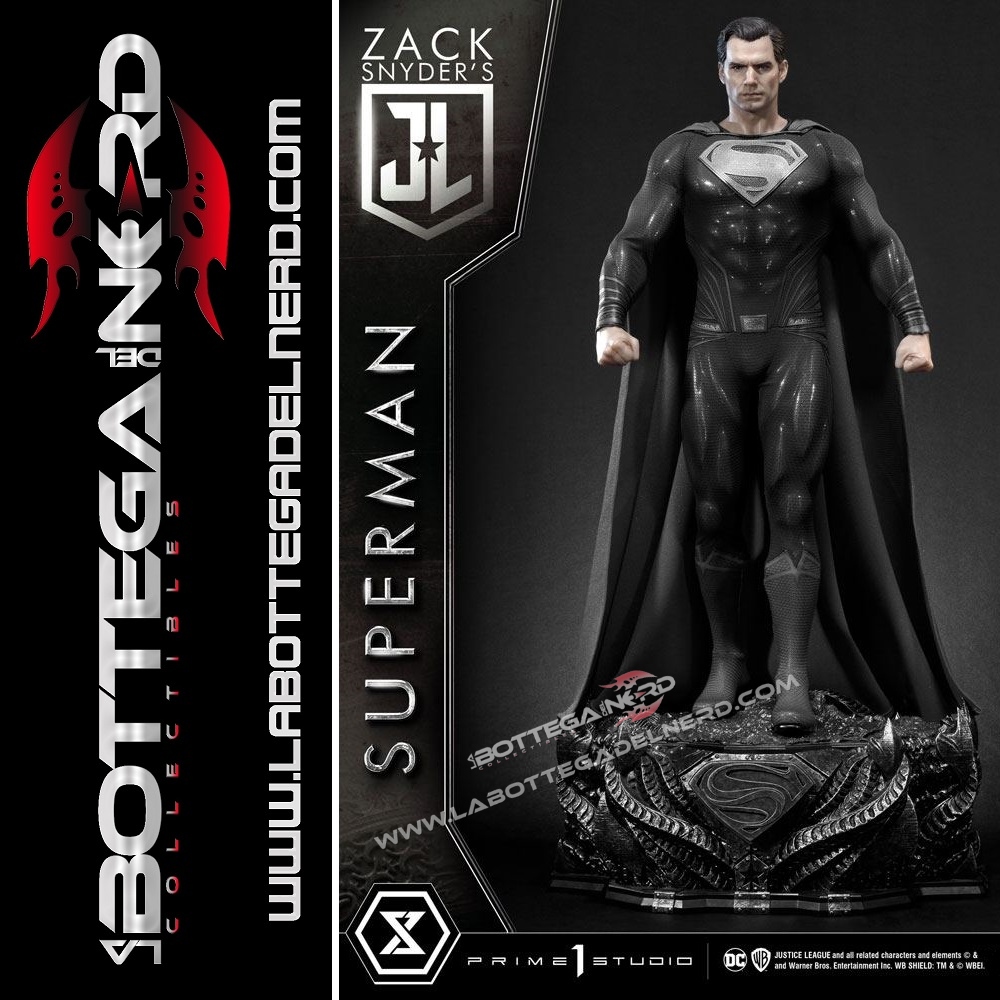 Zack Snyder’s Justice League - Statue Superman Black Suit Edition 84cm