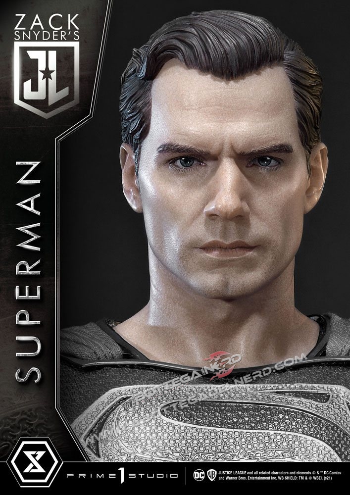 Zack Snyder’s Justice League - Statue Superman Black Suit Edition 84cm - immagine 9
