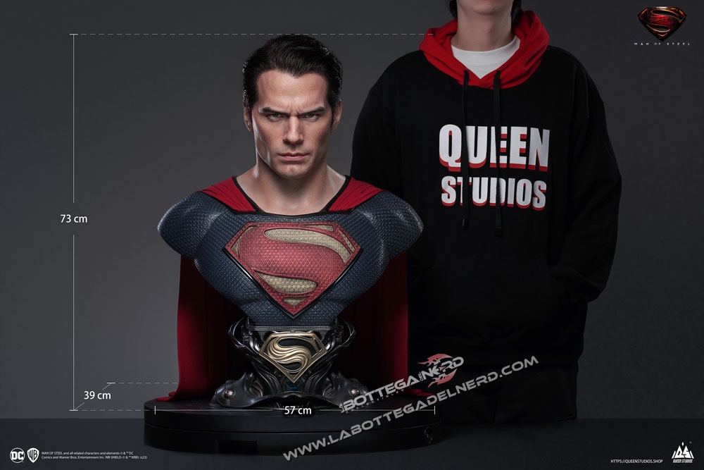 Superman - Bust 1/1 Superman Blue Version 73cm - immagine 14