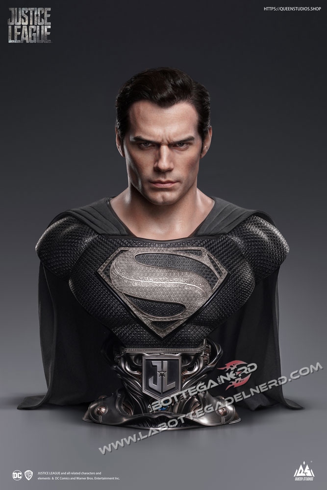 Superman - Bust 1/1 Superman Black Version 73cm