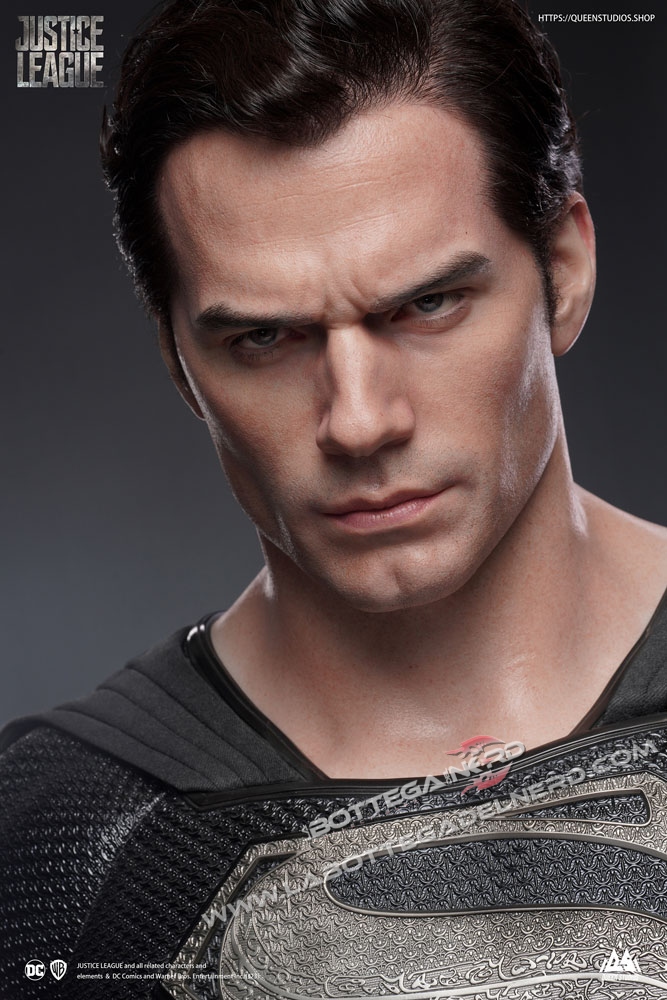 Superman - Bust 1/1 Superman Black Version 73cm - immagine 7