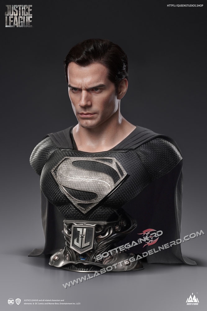 Superman - Bust 1/1 Superman Black Version 73cm - immagine 4