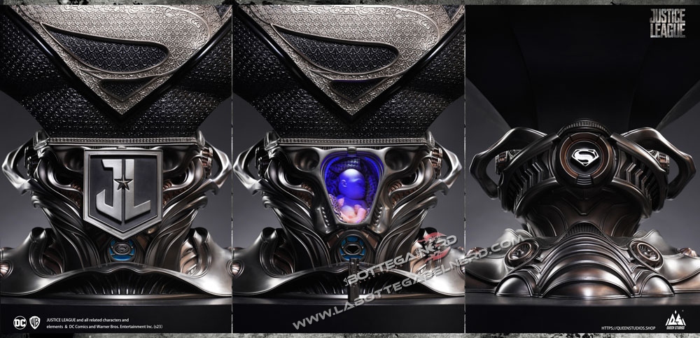 Superman - Bust 1/1 Superman Black Version 73cm - immagine 9