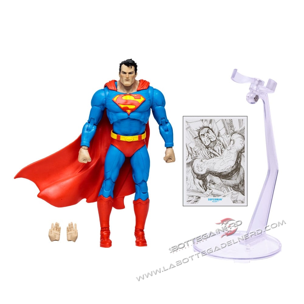 DC Multiverse - Action Figure Superman (Hush) 18cm - immagine 5