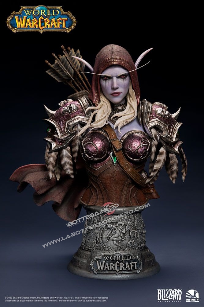 BLIZZARD World of Warcraft - Bust 1/3 Sylvanas Windrunner 37cm - immagine 3