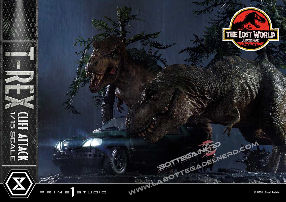 Jurassic World: The Lost World - Statue T-Rex Cliff Attack 99cm - immagine 6