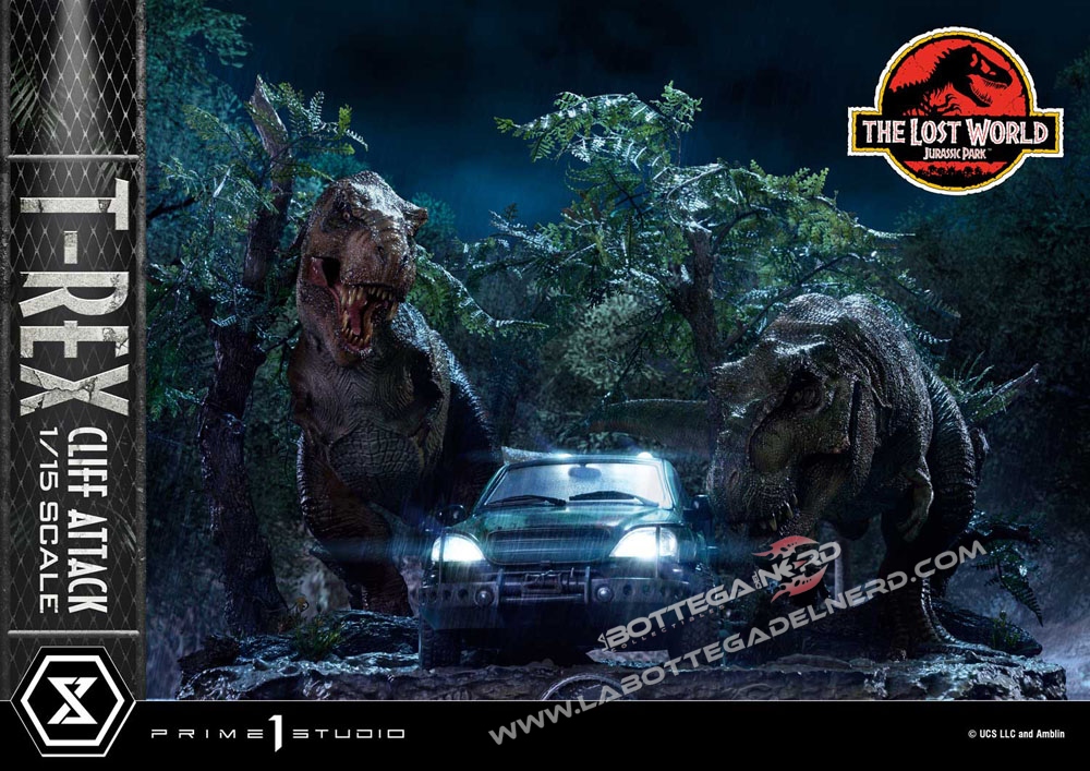 Jurassic World: The Lost World - Statue T-Rex Cliff Attack 99cm - immagine 5
