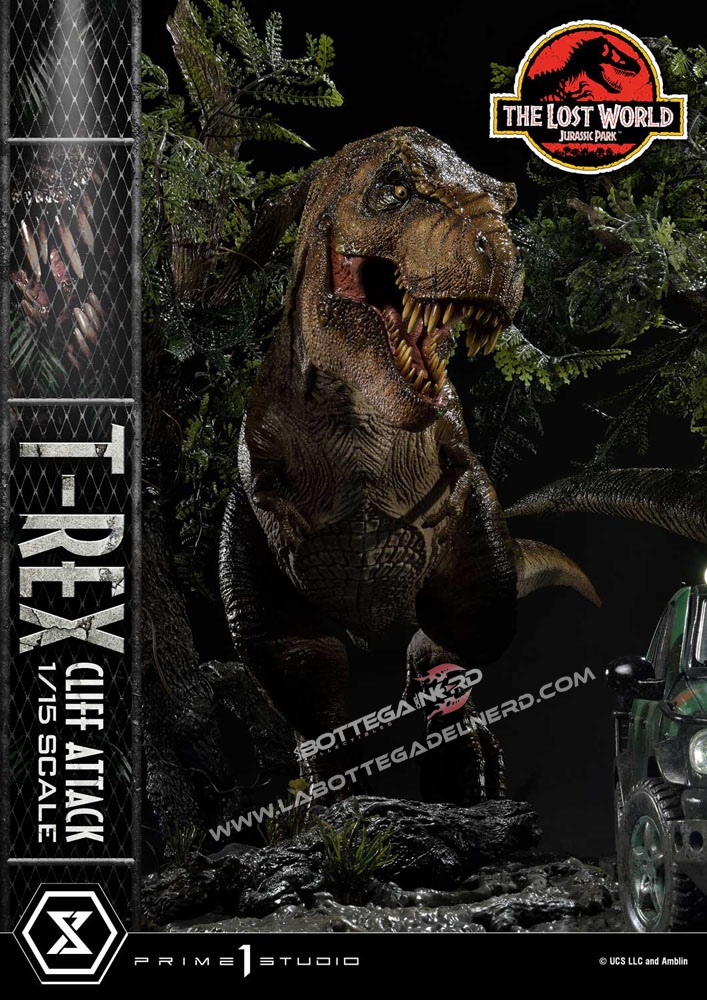 Jurassic World: The Lost World - Statue T-Rex Cliff Attack 99cm - immagine 9