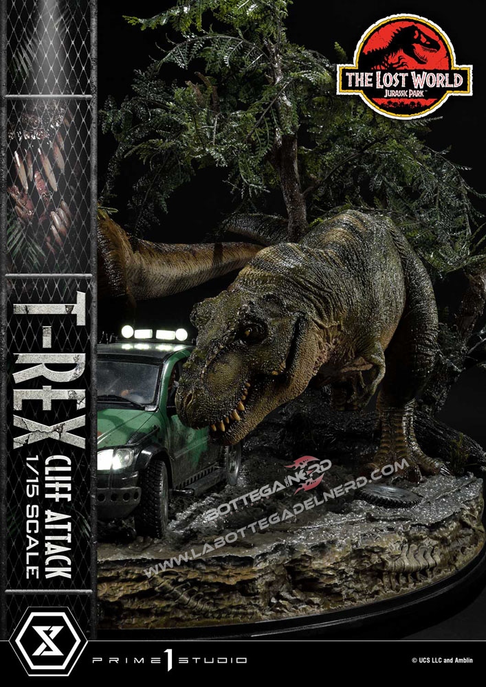 Jurassic World: The Lost World - Statue T-Rex Cliff Attack 99cm - immagine 8