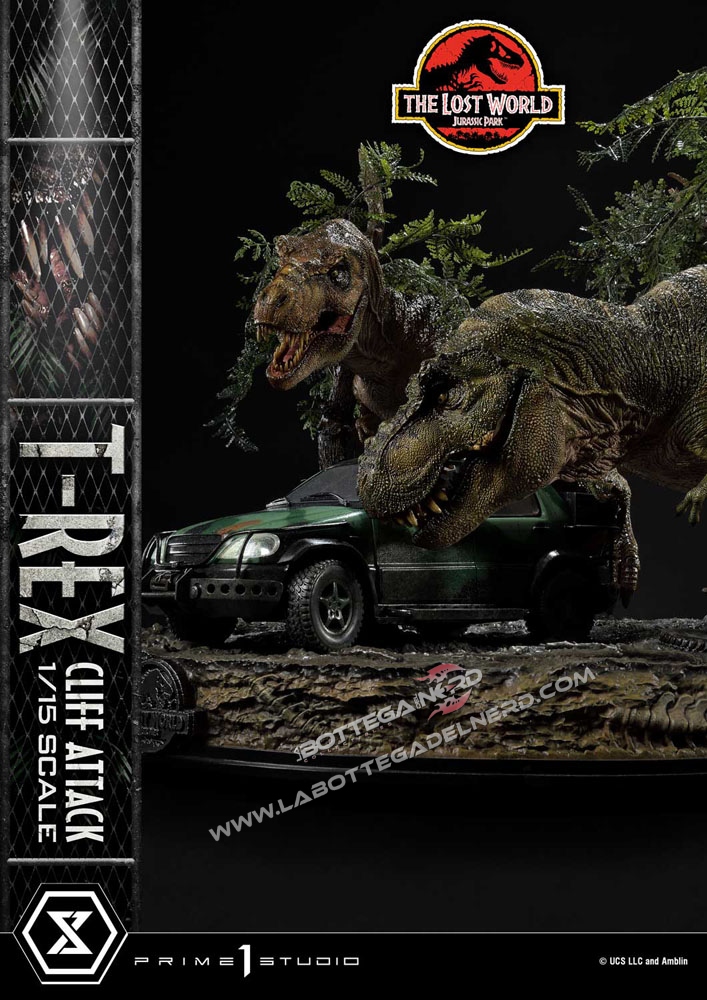 Jurassic World: The Lost World - Statue T-Rex Cliff Attack 99cm - immagine 7