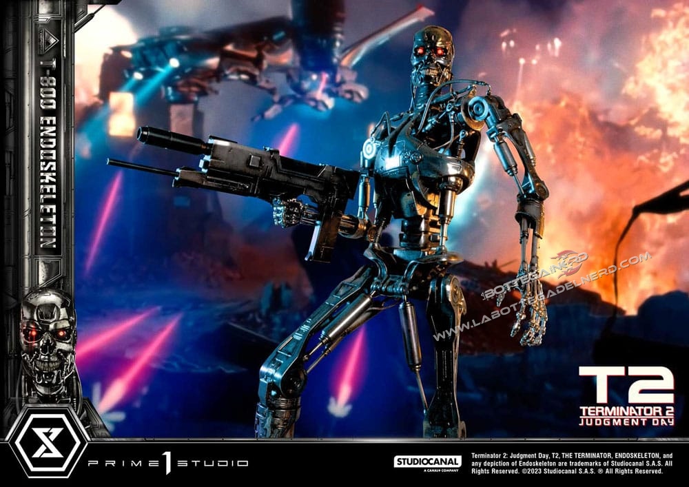 Terminator 2 - Statue 1/3 Judgment Day T800 Deluxe 74cm - immagine 15