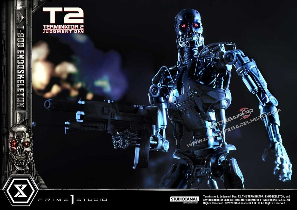 Terminator 2 - Statue 1/3 Judgment Day T800 Deluxe 74cm - immagine 14